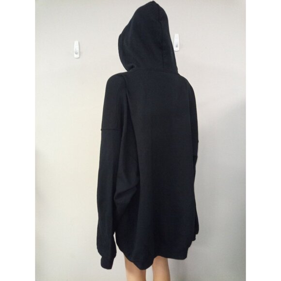 Unisex Custom Christmas Hoodie Black Green Size 4XL - Picture 3 of 6